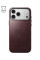 Кожаный чехол Nomad Traditional Horween для iPhone 18 Pro/17 Pro Burgundy - 2 - 0