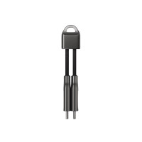 Кабель Nomad USB-C ChargeKey Cable 240W Black (0,12 m) (NM014995858)