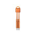 Кабель-брелок Nomad USB-C 0.12 м ChargeKey 240W Stellar Orange
