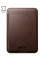 Шкіряний гаманець Nomad Mag з Find My Tracking Horween Rustic Brown - 2 - 0