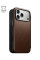 Кожаный чехол-книжка Nomad Modern Folio Brown для iPhone 17 Pro - 2 - 0
