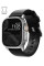 Ремінець Nomad Modern Leather Band Silver Hardware Black Horween 46mm/49mm (NM1A41SM00) - 2 - 0