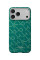 Чехол Pitaka Ultra-Slim Monogram для iPhone 17 Pro Green/Gold - 2 - 0