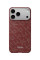 Чехол Pitaka Ultra-Slim Monogram для iPhone 17 Pro Red/Gold - 2 - 0