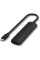 Хаб Satechi 4-in-1 USB-C Slim Multiport Adapter 4K Black - 2 - 0