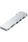 Хаб Satechi Aluminum USB-C Pro Hub Slim Silver - 2 - 0