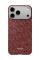 Чехол Pitaka Ultra-Slim Monogram для iPhone 17 Pro Max Red/Gold - 2 - 0