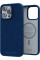 Чехол-накладка Njord Suede MagSafe Case Blue для iPhone 15 Pro Max - 2 - 0