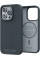 Чохол-накладка Njord Fabric MagSafe Case Dark Grey для iPhone 15 Pro - 2 - 0