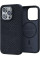 Чехол-накладка Njord Salmon Leather MagSafe Case Black для iPhone 15 Pro - 2 - 0