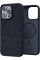 Чехол-накладка Njord Salmon Leather MagSafe Case Black для iPhone 15 Pro Max - 2 - 0