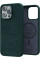Чехол-накладка Njord Salmon Leather MagSafe Case Green для iPhone 15 Pro Max - 2 - 0