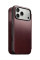 Шкіряний чохол-книжка Nomad Modern Folio Horween Burgundy для iPhone 17 Pro Max - 2 - 0