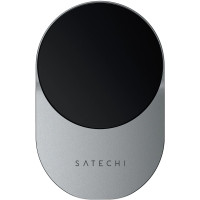 Автодержатель с беспроводной зарядкой Satechi Qi2 Space Gray