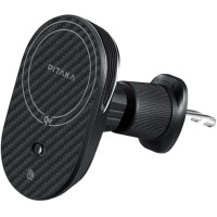 Автодержатель с беспроводной зарядкой Pitaka MagEZ Pro 2 Qi2 Black