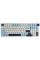 Бездротова клавіатура KZZI K98 UA/ENG (Rainbow Switch) Polar White (6935280824999) - 2 - 0