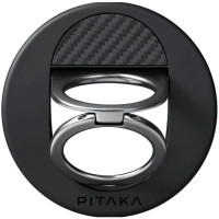 Магнітне кільце-підставка Pitaka MagEZ Grip 3 для MagSafe Black/Grey