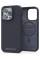 Чохол-накладка Njord Genuine Leather MagSafe Case Black for iPhone 14 Pro Max - 2 - 0