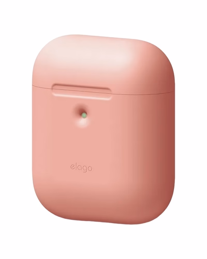Чохол Elago A2 Silicone Case Peach для Airpods with Wireless Charging Case