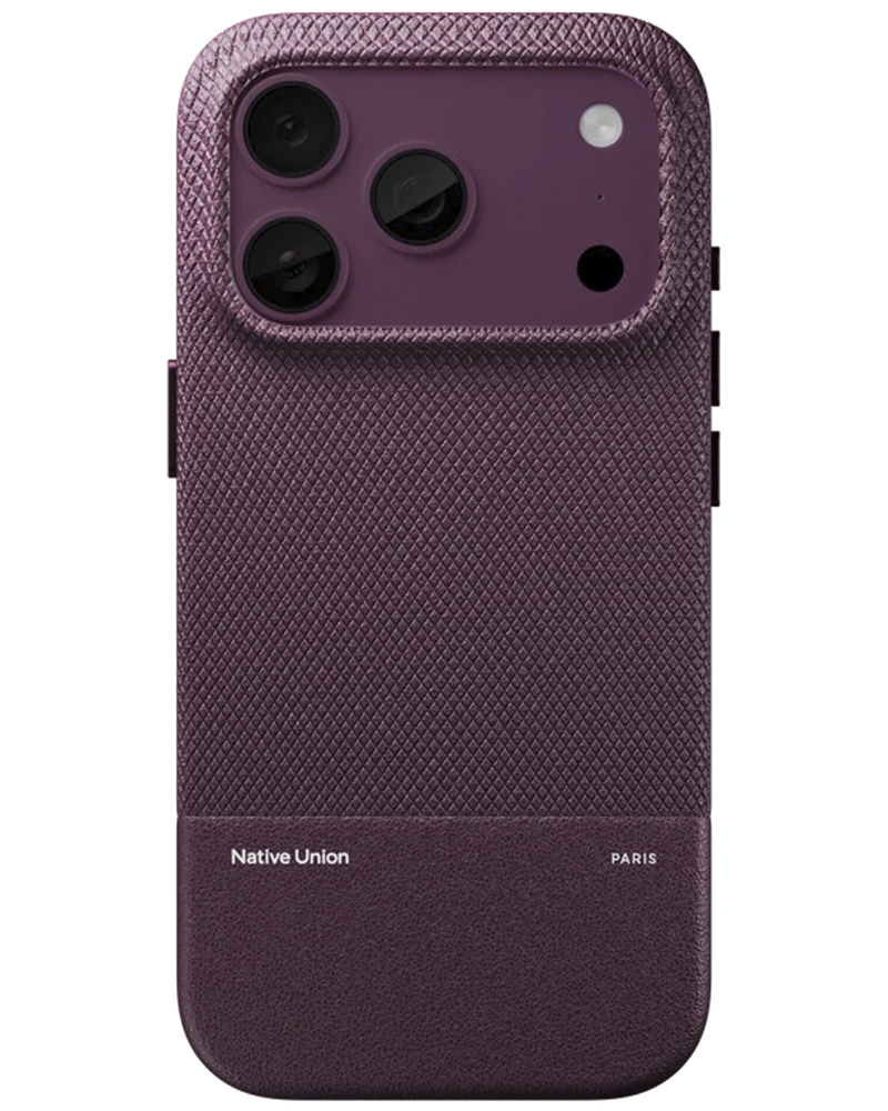 Чохол Native Union (Re)Classic для iPhone 18 Pro Max/17 Pro Max Burgundy - 3 - 1