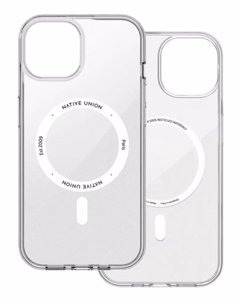 Чохол-накладка Native Union (RE) Clic Case Clear для iPhone 15