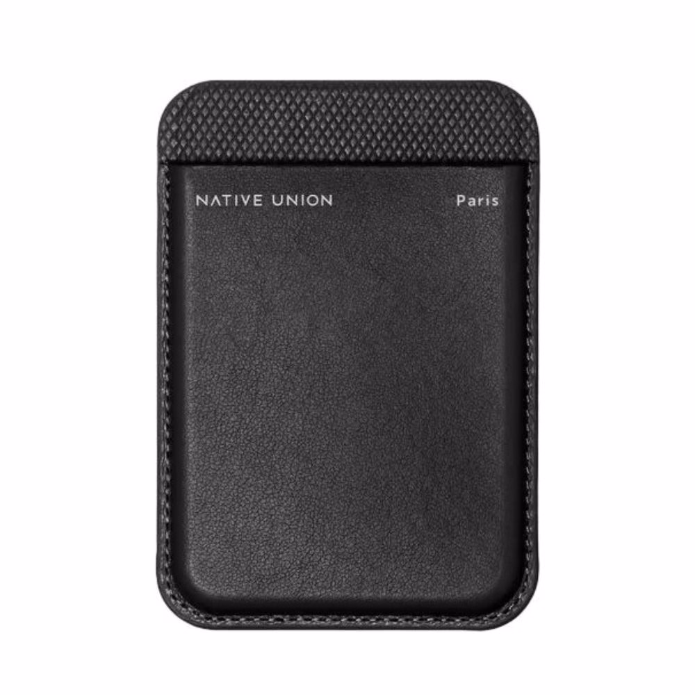 Магнітний гаманець Native Union (Re)Classic Magnetic Wallet Black з екоматеріалу Yatay для iPhone з підтримкою MagSafe