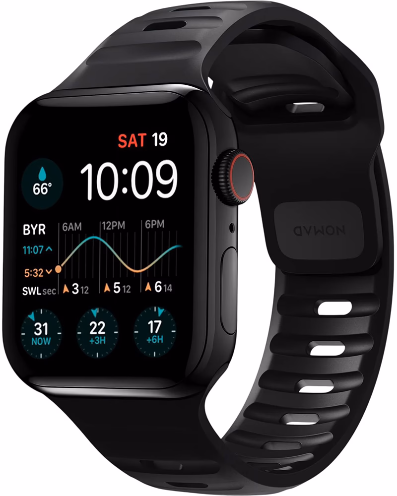 Ремінець Nomad Sport для Apple Watch 41/42mm Black