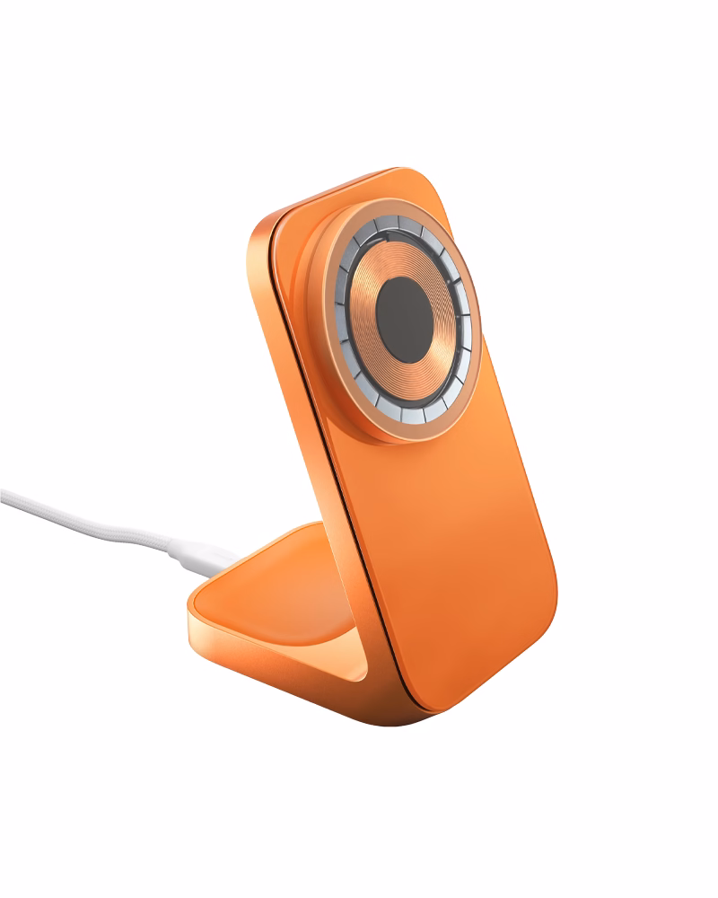 Зарядний пристрій Nomad Stand One 2-in-1 Qi2 25W Stellar Orange