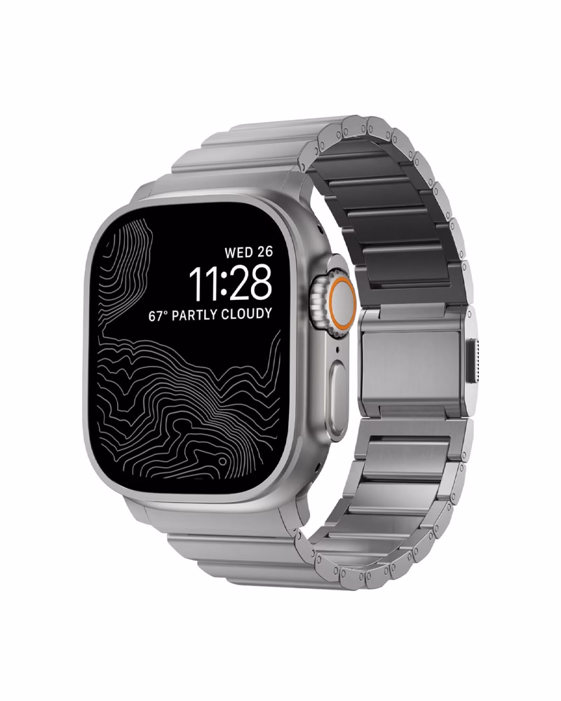 Ремінець Nomad Titanium Band V2 Natural Hardware Natural 46mm/49mm (NM014858858)