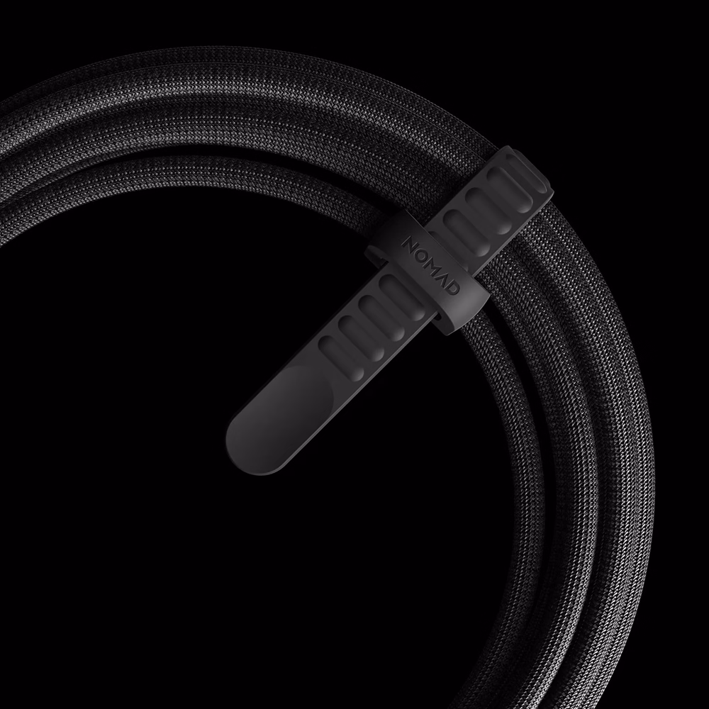 Силіконова стяжка на кабелі Nomad USB4 Kevlar