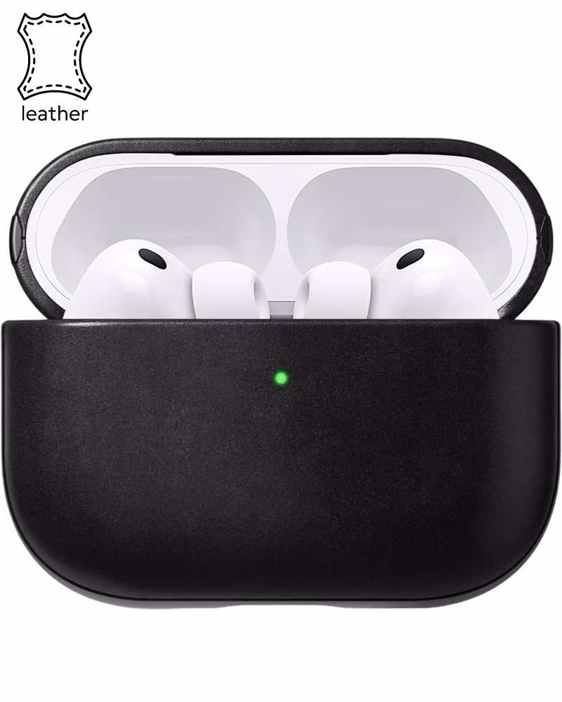 Шкіряний чохол Nomad Modern Horween для AirPods Pro 3 Black