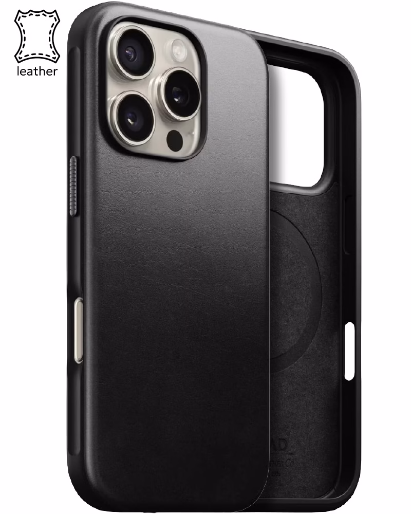 Чохол Nomad Modern Leather Case Back Horween for iPhone 16 Pro (NM01694885)