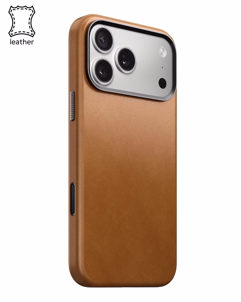 Шкіряний чохол Nomad Traditional English Tan для iPhone 17 Pro Max