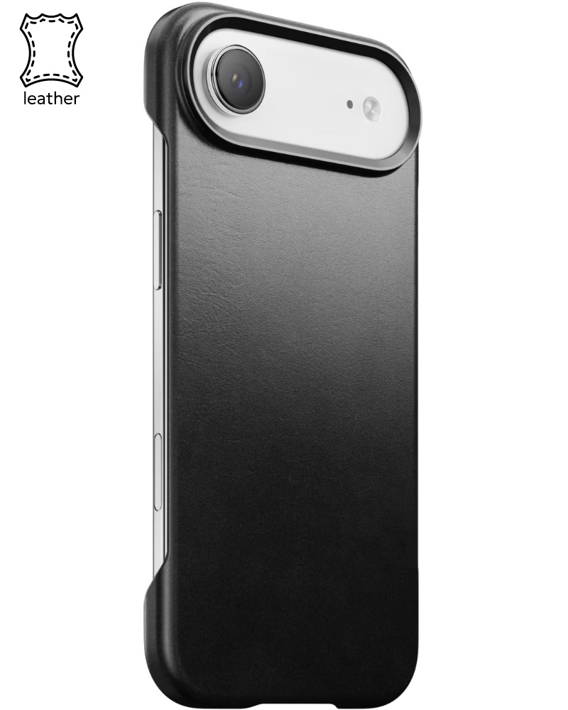 Шкіряний чохол Nomad Traditional Horween Black для iPhone Air - 3 - 1
