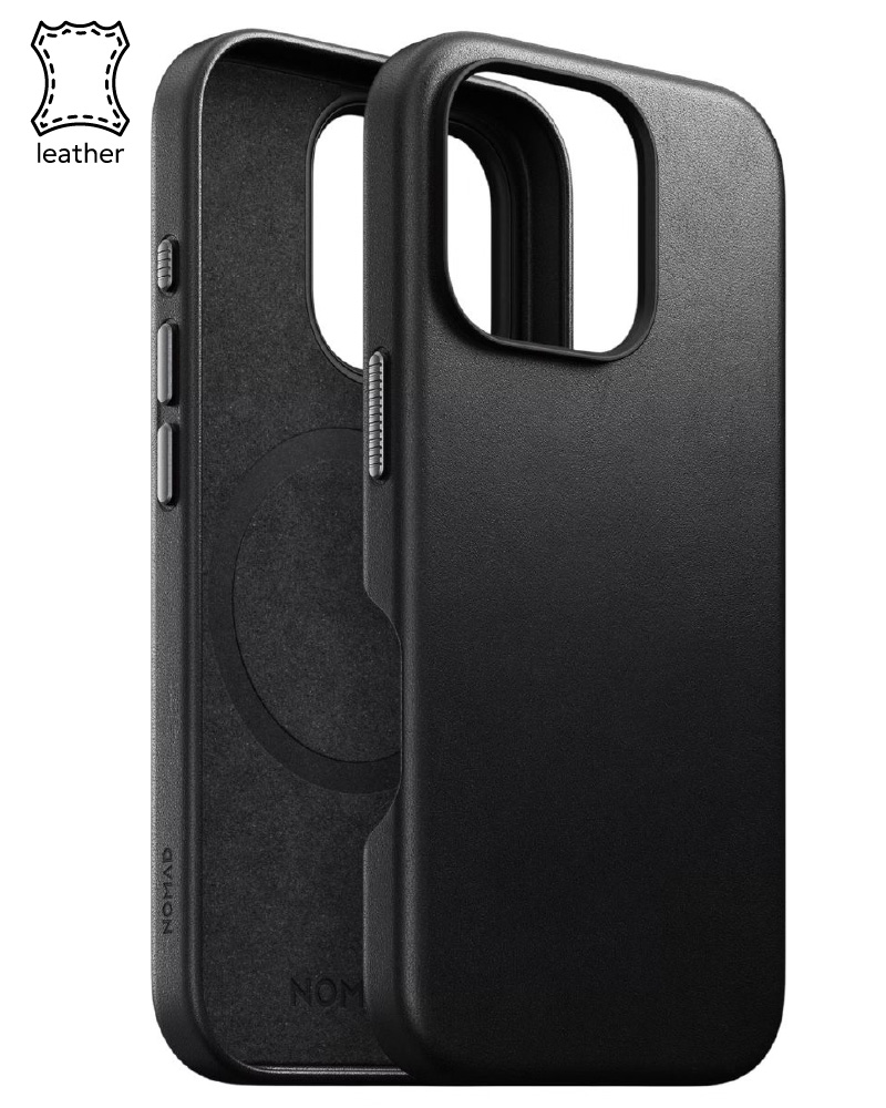 Чохол Nomad Traditional Leather Case Back for iPhone 16 Pro Max (NM01388685) - 3 - 1