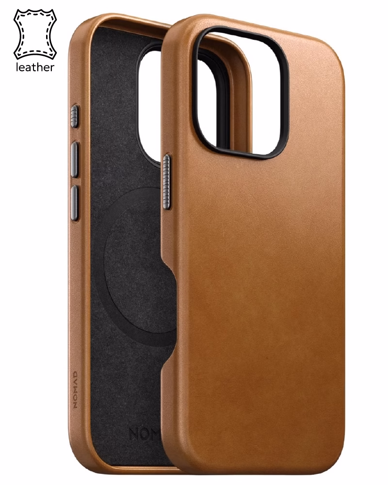 Чохол Nomad Traditional Leather Case English Tan for iPhone 16 Pro Max (NM01387985)