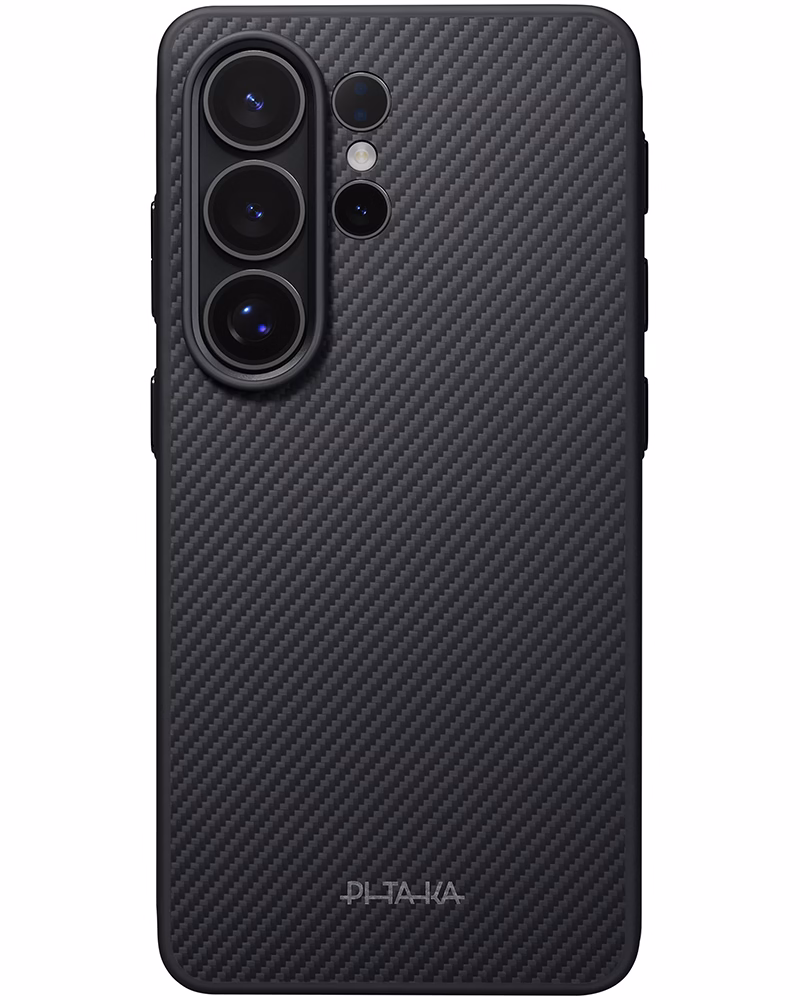 Чохол Pitaka Cairn Classic Twill 600D для Samsung Galaxy S26 Ultra Black/Grey