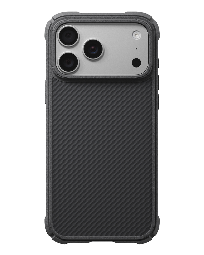 Чохол Pitaka Cairn Military Grade Protective для iPhone 18 Pro/17 Pro Twill Black/Grey - 3 - 1