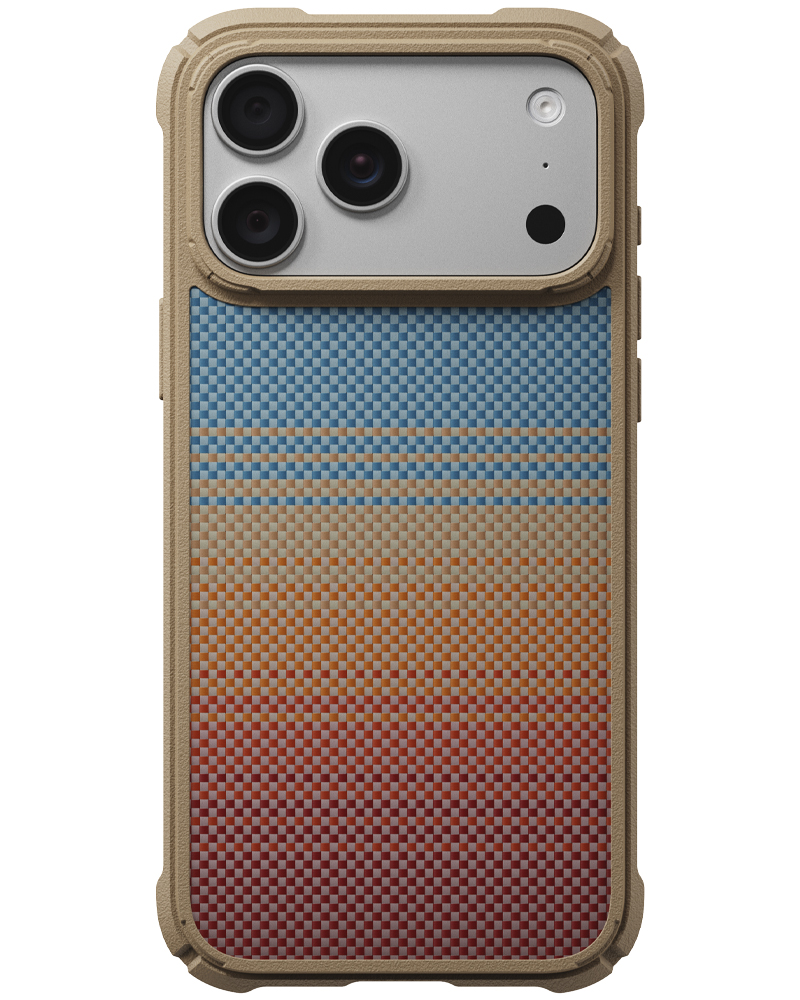 Чехол Pitaka Cairn Military Grade Protective для iPhone 18 Pro Max/17 Pro Max California Dream-01 - 3 - 1
