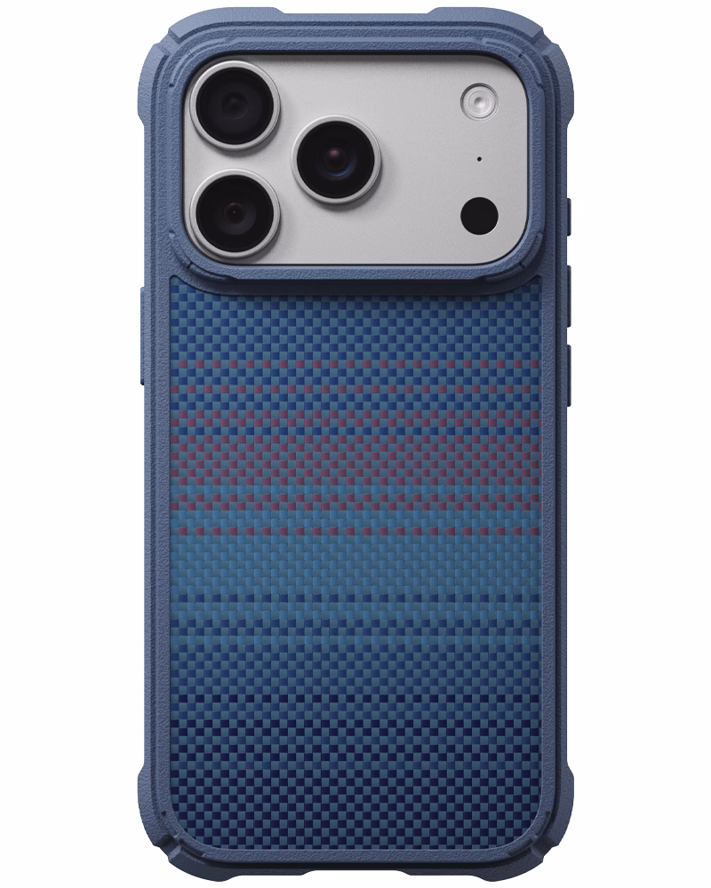 Чохол Pitaka Cairn Military Grade Protective для iPhone 18 Pro Max/17 Pro Max Nights-Midnight-01