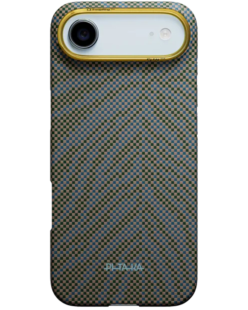 Чохол Pitaka Edge Ultra-Slim Breath of Veins для iPhone Air Dive Green - 3 - 1