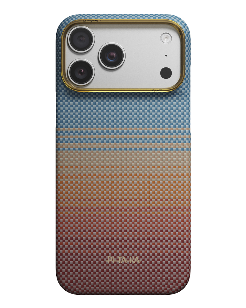 Чехол Pitaka Edge Ultra-Slim California Dream-01 для iPhone 18 Pro/17 Pro - 3 - 1