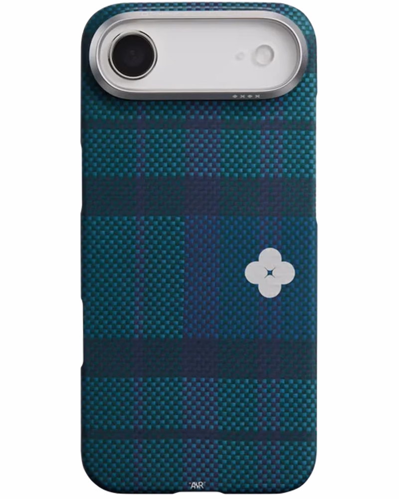 Чохол Pitaka Edge Ultra-Slim Flora in Grid для iPhone Air Forest Dawn