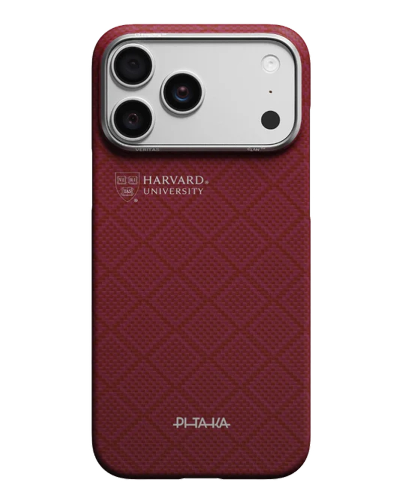Чехол Pitaka Edge Ultra-Slim для iPhone 17 Pro Harvard Crimson - 3 - 1