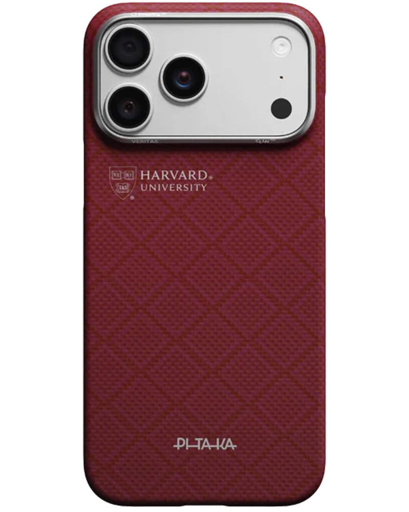 Чохол Pitaka Edge Ultra-Slim для iPhone 17 Pro Max Harvard Crimson - 3 - 1