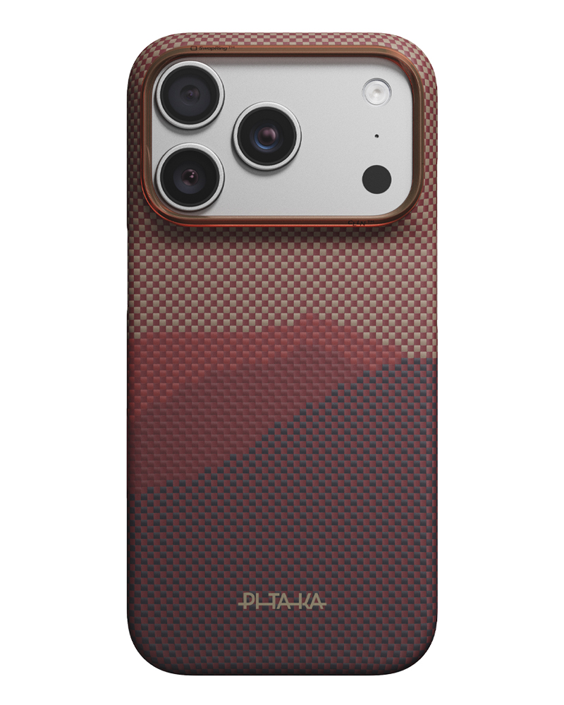 Чехол Pitaka Edge Ultra-Slim Autumn Dusk-03 для iPhone 18 Pro/17 Pro - 3 - 1