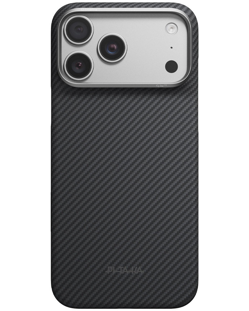Чохол Pitaka Edge Ultra-Slim Twill Black/Grey для iPhone 18 Pro Max/17 Pro Max - 3 - 1