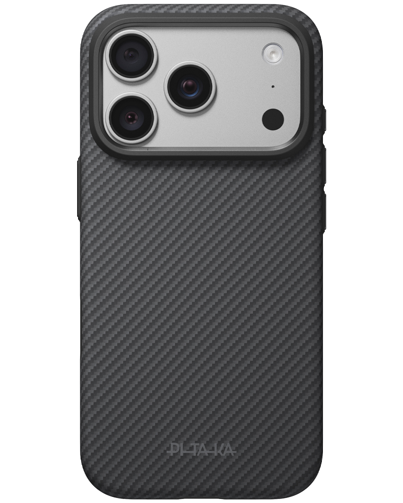 Чохол Pitaka Summa Supreme Craft Twill Black/Grey для iPhone 18 Pro Max/17 Pro Max - 3 - 1