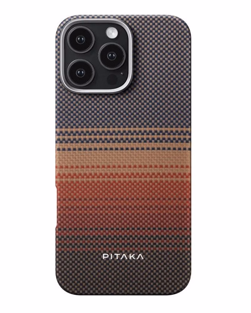Чохол Pitaka Tactile Woven Case Sunset for iPhone 16 Pro (KI1601SU)