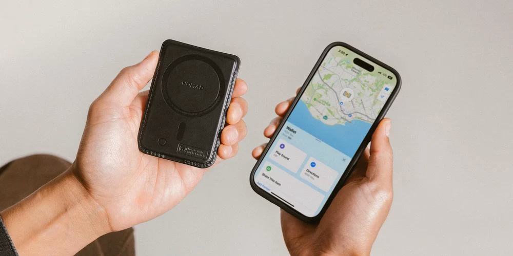 Пошук гаманця Nomad через додаток Apple Find My